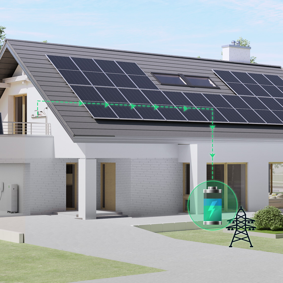 Uproszczona instalacja mikroinwertera SAJ M2 Uproszczona instalacja mikroinwertera SAJ M2